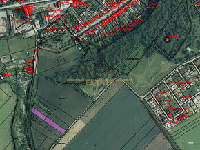 Prodej pozemků o výměře 1520 m2 v k.ú. Hustopeče u Brna (okr - 1