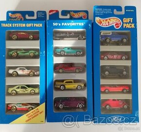 Hot wheels auta, auticka 5pack