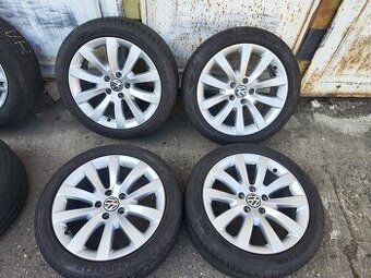 17"letní alu sada 5x112 origo Scirocco Golf 6 7 Touran Cadd