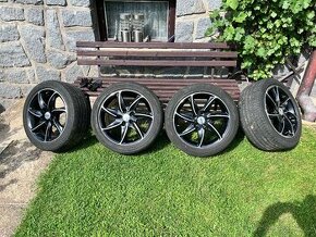 Prodám komplet kola 235/45 R17, 5x112 - 1