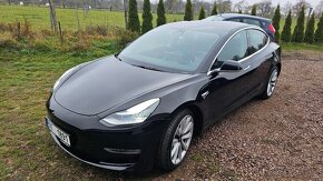 Tesla Model 3 Long Range Odpočet