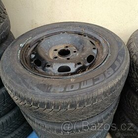 185/60 R14 2x celoroční 5x100 6j14 fabia