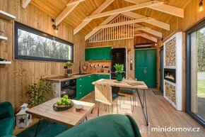 Nabízím celoroční tiny house - mobilní dům - 1