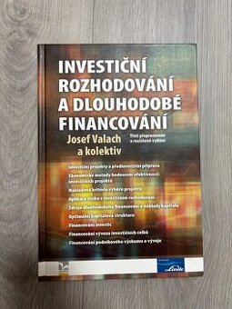 Investiční rozhodování a dlouhodobé financování - 1