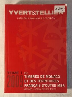 Prodám katalog známek Yvert & Tellier 2009