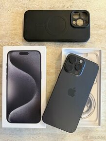 iPhone 15 Pro Max 256GB černý titan