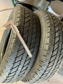 2 ks skoro nejetych Sawa trenta 215/75 R16 C - 1