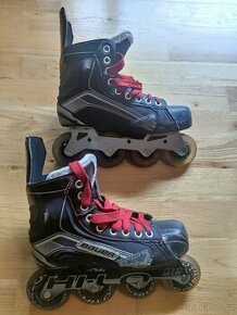 Prodám inline hokejové brusle Bauer X300R vel.37,5