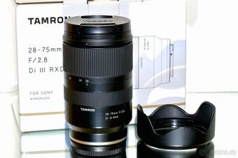 Sony E Tamron 28-75mm F/2.8 Di + UV filtr TOP STAV - 1