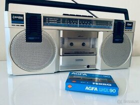 Radiomagnetofon Philips D8118, rok 1984