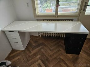 IKEA LAGKAPTEN Pracovní deska bílá 200x60 cm - 1