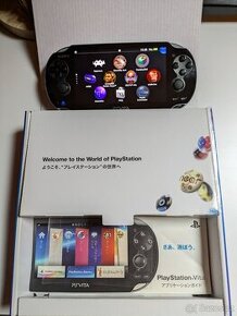 PS Vita Oled - včetně krabice a SD + microSD