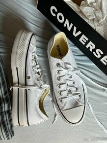 Converse chuck taylor all stars lift - bílé