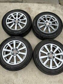 Alu kola 4x100 včetně zimních pneu 205/60R16 - 1