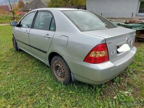 Corolla sedan 2002-2007 1.4 VVT-i náhradné diely 4ZZ 71kw