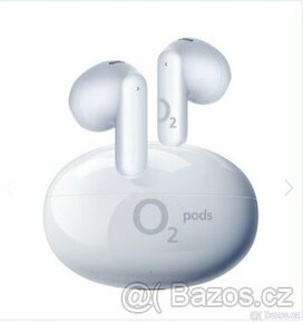 O2 pods bezdrátová sluchátka (černá + bílá)