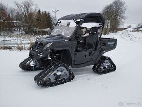 Cfmoto Gladiátor 830 UTV +  Pásy na sníh, bíla spz, 2900km,