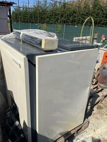 Litinový kotel na LTO a vyjetý olej De Ditrich  litina 80 KW