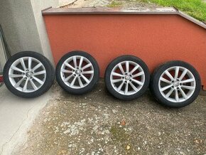 VW Disky 17" + letní pneu - 1