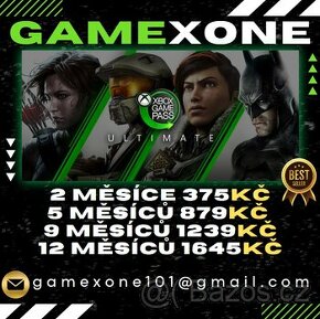 Xbox Game Pass Ultimate 2/5/9/12 měsíců - TOP CENA