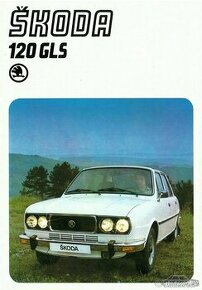 Prospekt Škoda 120 GLS, AZNP 1981 - 1