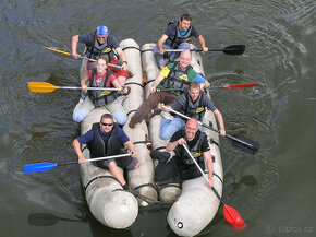 Matylda - nafukovací vor - raft - 1