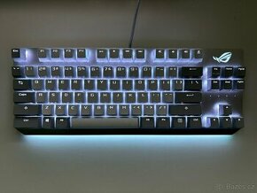 Mechanická klávesnice ASUS ROG STRIX Scope NX TKL Moonlight