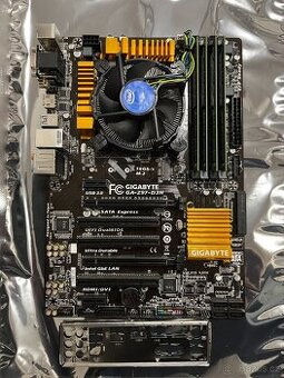 Gigabyte GA-Z97-D3H + CPU Intel i5-4690 + 16GB RAM