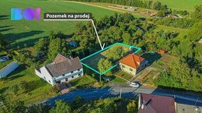 Prodej stavebního pozemku 1008 m², Hostkovice