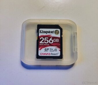 Paměťová karta Kingston SDXC 256 GB