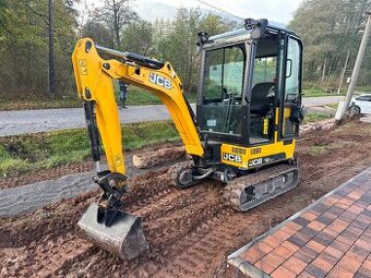 Jcb 16c minibagr 1.8T + 4x lžíce Pouze 400mth