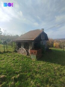 Prodej zahrady se zděnou chatou, pozemek 1 198 m², Dolní Těr