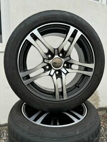 Alu kola BROCK 5x120 + letní pneu GoodYear 195/55 R16 - 1