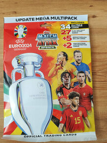 Euro 2024 kartičky Topps Match Attax Euro Update Multi Pack