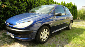 Peugeot 206 1.2i 44kw rok 2004 STK 04/2025 Euro3 - 1