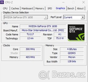 NVIDIA GeForce GTX 1650