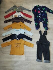 Dětské zimní oblečení velikost 9-12 měsíců - 1