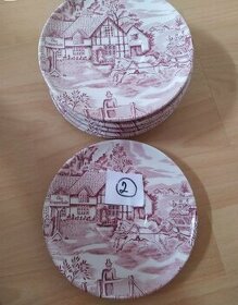 VÝPRODEJ Anglický porcelán č.2 malé talířky