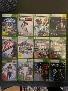 Hry na xbox 360 (80,-kč / kus)