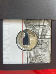 EXKLUZIVNÍ STŘÍBRNÁ MINCE 1 OZ TITANIC (110. VÝROČÍ) (V MINC - 1