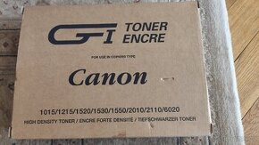 Toner Canon GI encre NP 1015 a další