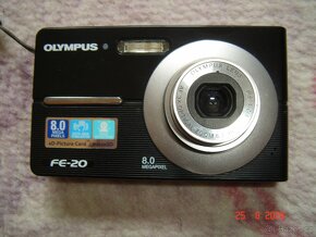 Prodám krásný, jako nový digi foťák OLYMPUS FE-20. Je skoro - 1