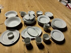 46 kusů porcelánu sada jídelní THUN Angelika CZ - 1