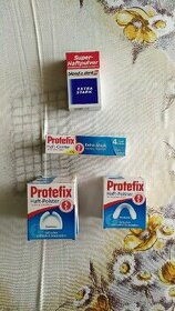 Fixační podložky Protefix pro horní a dolní čelist a krém - 1