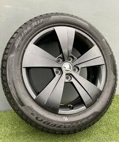 Originální Alu kola 5x112 Škoda Superb 3,III 215/55/17 TOP