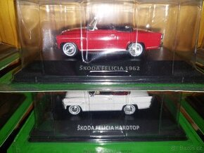 Set modelů Škoda Felicia Cabrio