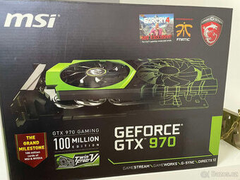 Nvidia Geforce GTX 970 v edici 100 Million 4 Gb