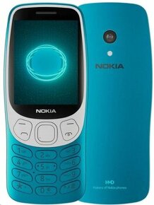 Nokia 3210 Dual SIM, 4G, modrá - rozbaleno, 100% stav, záruk