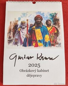 Gustav Krum kalendář 2025 - 1