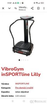 Vibrogym Insportline lilly